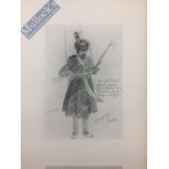 India & Punjab – Antique Print of Sikh Warrior of Jind State - A vintage print titled One of the