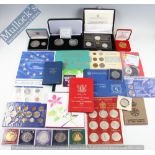 Large Collections of coin sets: To consist of US World Cup 94, US sets, 1981 San Marino, East