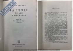 India & Punjab – Indian Maharajahs Book - A vintage French book written on the Maharajahs of India -