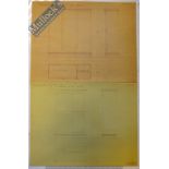 WWII – Adolf Hitler - Third Reich’s ‘Reich Chancellery’ Contemporary Plans - Fantastic Selection