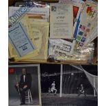 Mixed Ephemera to include assorted Cigarette Cards, Postal History, Signed John Parrot Print,