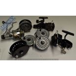 Fishing Reels – Selection of mixed fishing reels to include Mitchell Garcia 306 spinning reel,