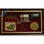 Matchbox ‘Models of Yesteryear’ Limited Edition No.2647 Yorkshire Steam Wagon a framed display