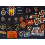 Selection of Shooting Badges - Gold & Silver bullion for various years t6ogether with some US and UK