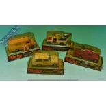 Dinky Toys 282 Land Rover Fire Appliance Diecast Model Together with 268 Range Rover Ambulance,