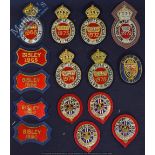 Selection of Bisley Shooting Badges - Gold & Silver bullion for the years 1950, 1955, 1960, 1965,