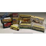 Corgi Coaches Selection to include AEC Regal, Burlingham Seagull x2, Bedford OB Coach plus 2x others