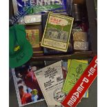 Selection of Golfing Memorabilia To include framed prints, Kargo cards games, John Daly cap, Golf
