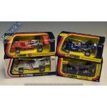 Corgi Toys Racing Diecast Models to include 158 Elf Tyrrell-Ford F1, 159 Patrick Eagle Racing Car,