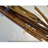 Fishing Rods – Varied Selection of decorative rods for restoration - makers include Hardy, Carter