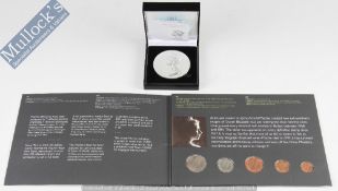 2007 Limited Edition The Machin Head Medallion: Hand Crafted hallmarked .925 silver medallion