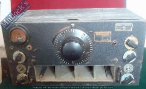 WWII Aircraft Radio - H R O Design radio reciever, Model Number 110D / 1141, Serial No MRO/021