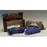 Scalextric/Slot Cars Alfa Romeo 2.3 Litre C306 Vintage Collection in blue with No5 decals together
