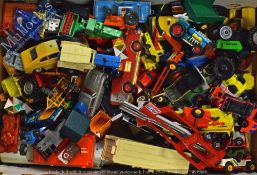 Assorted Diecast Toys Models to include various makes and models, Tonka, Crescent Toys, Dinky