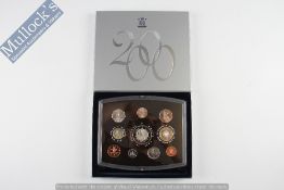 2000 United Kingdom Royal Mint Proof Coin Set: Coins for the New Millennium, includes £