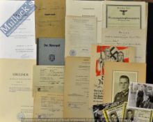 WWII Wehrmacht Doctor Gerhard Martius (1924-1998) Comprehensive Paperwork Collection – to include