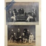 India & Punjab – John Lawrence & Council In India - Two 19th century albumen photographs of the