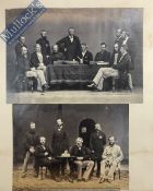 India & Punjab – John Lawrence & Council In India - Two 19th century albumen photographs of the