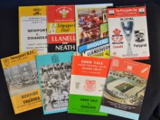 Cup, Classics and Cardiff Rugby Programmes (9): WRU Cup: Finals 1988 & 2002, Llanelli v Neath & v