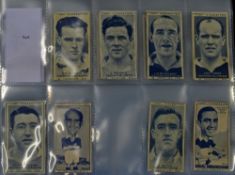 Album of Manchester United trade/cigarette cards to include Turf, Churchmans, Gallahers, Champion,