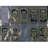 Album of Manchester United trade/cigarette cards to include Turf, Churchmans, Gallahers, Champion,