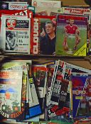 Collection of Manchester Utd home and away programmes mainly modern but some 1960’s noted. Also