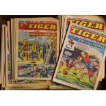 Roy of the Rovers footballer in the weekly comic Tiger (and Jag) for the calendar year 1971 (January
