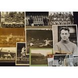 Collection of Manchester United photographs from 1950’s onwards including 1955 reserve side (with