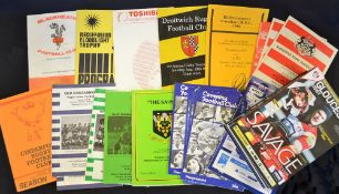 Bumper Bundle Rugby programmes, mostly Clubs (30): All in good condition, homes from: Leicester (