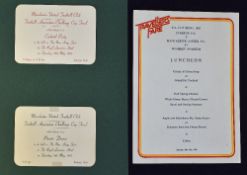 1985 FA Cup Final invitation to Manchester United cocktail party at Royal Lancaster Hotel - plus