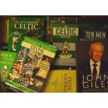 Collection of Celtic books to include Celtic Essential History (2002), Celtic on this day, Celtic