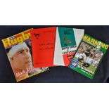 South Africa Rugby Selection (4): 1965, Programmes from games at Canterbury and Wellington; 2004,