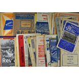 Assorted collection of football programmes with varied selection of clubs/fixtures to include 1958/