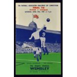 1949/50 FA Cup Final Arsenal v Liverpool Football Programme – Signed – dated 29th Apr at Wembley