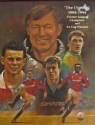 Selection of Manchester United Prints to include ‘United Legends’, ‘Kings of Old Trafford’, 1993/4