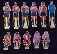 1968 Estudiantes v Manchester Utd world club championship cut out figures of the full Estudiantes