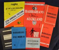 Brilliant Barbarians (NZ) Rugby Programme collection (7): The 60s All Black stars of rugby feature