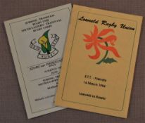 Rare 1994 Russian Rugby Tour in S Africa Programmes (2): Pair of issues in excellent condition