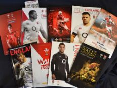 Wales and England Rugby Programmes (9): The chunky glossy more recent issues from this historic