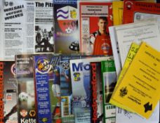 Wolverhampton Wanderers in the Birmingham Senior Cup football programme s 1990’s and 2000’s mostly