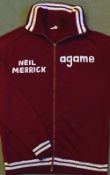 Germiston Callies (South Africa) Football Tracksuit Top with Neil Merrick stitched to front, in