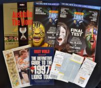 British Lions 1997/2001/2017 Rugby Selection etc (8): 1997, programme from Free State Cheetahs v