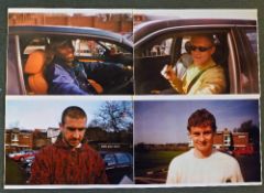 A4 size photographic prints of Manchester United players during the 1990’s at The Cliff training