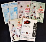 1996 Queensland UK Tour etc Rugby Programmes (6): Splendid clean editions v Michael Lynagh XV (