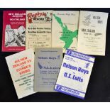 NZ domestic selection of Rugby Programmes 1953-95 (7): RNZ Air Force v Australian Combined