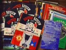 Selection of mixed football programmes to include Scottish issues 1966/67 onwards (12), Arsenal +