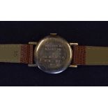 Derek Dougan Wolverhampton Wanderers & Northern Ireland 1958 World Cup 9ct Rolex Tudor Watch -