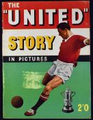 1958 The Manchester United Story in pictures, a publication printed before the FA Cup Final and