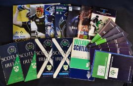 Scotland/Ireland Rugby Programmes 1955-2011 (22): A terrific selection of issues from this Celtic