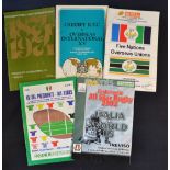 Interesting collection of Overseas Invitation Rugby Programmes from 1974 onwards – to incl 1974
